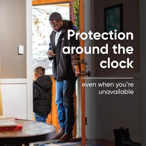 Wireless Home Security Sensor Kit with Hub, Keypad, Motion, Entry Sensors, and 6 Mo. of 24/7 Professional Monitoring