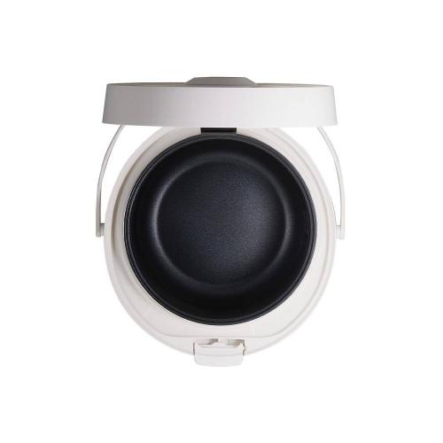 10-Cup (Uncooked)/20-Cup (Cooked) White Basic Rice Cooker and Warmer with Nonstick Inner Pot, Switch Press