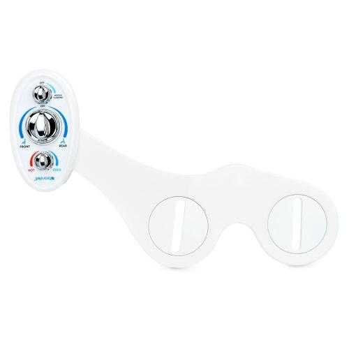 SouthSpa Left Handed Attachable Bidet System Bidet Attachment with Warm Water Temperature