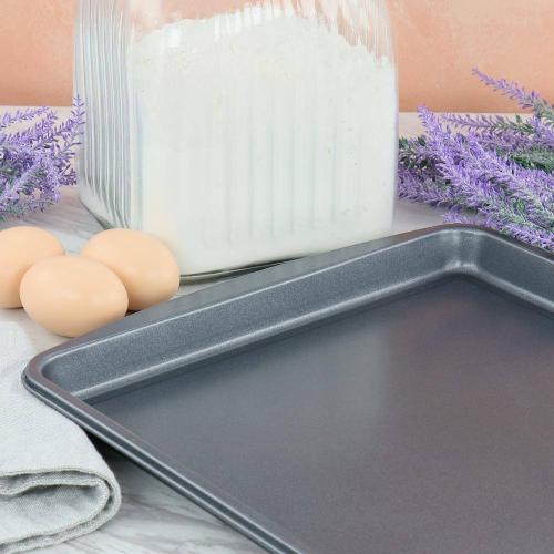 Simply Essential 11 in. x 17 in. Nonstick Rectangle Aluminum Baking Sheet Pan