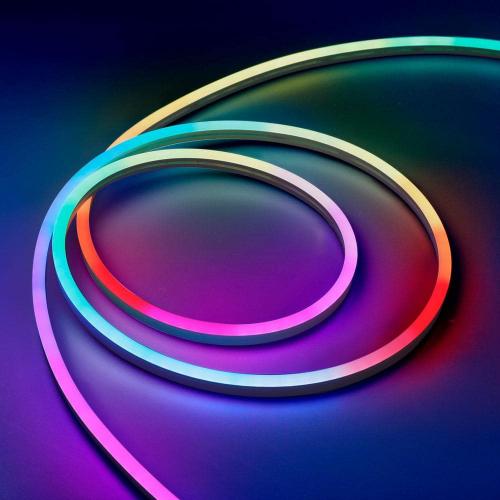 RGBIC 6.5 ft. Smart Neon Plug-In Indoor Color Changing Wi-Fi Enabled Rope Light (1-Rope)