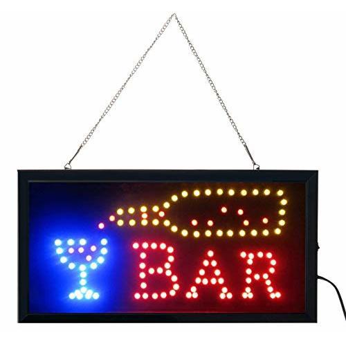 LED Neon Light Open Sign with Animation On/Off and Power On/Off Two Switchs for Business (Bar Sign L02)