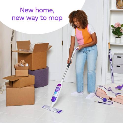 Power Mop Tile, Laminate and Wood Floor Starter Kit (1-Power Mop, 2-Pads, Cleaning Solution and Batteries)