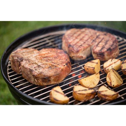 Weber Smokey Joe 14 in. Portable Charcoal Grill in Black