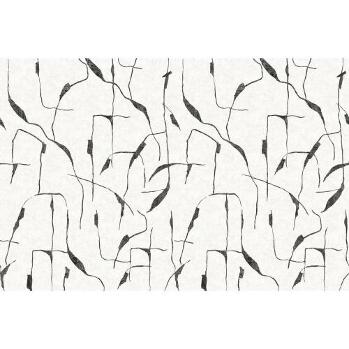 Nikki Chu 150 sq. ft. Grey Ivory Coast Mural Peel and Stick Wallpaper