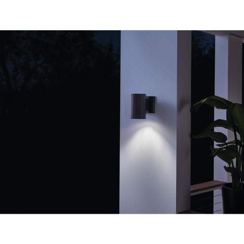 Independence 7 in. 1-Light Black Outdoor Hardwired Wall Lantern Sconce with No Bulbs Included (1-Pack)
