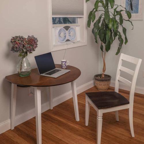 9 in. 3-Speed Expandable Reversible Twin Window Fan with Remote Control and Removable Cover and Bug Screen