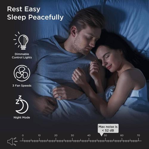 White Medify MA-14 428 sq. ft. H13 HEPA Filter Tabletop Air Purifier, 99.9% Removal to 0.1 Microns, White, 1-Pack