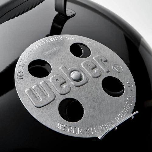 Weber Smokey Joe 14 in. Portable Charcoal Grill in Black