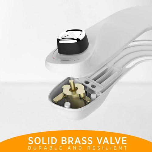 bioBidet SlimEdge Non-Electric Bidet Attachment System in White (no test)