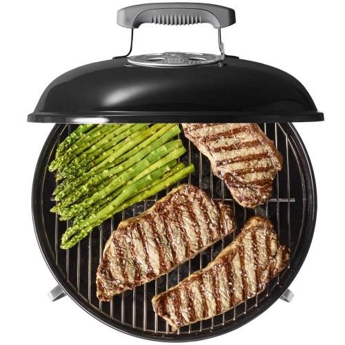 Weber Smokey Joe 14 in. Portable Charcoal Grill in Black