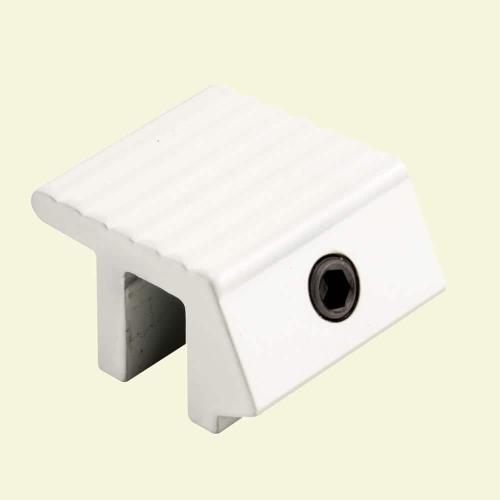 Sliding Window Lock, Tamper Resistant, White Finish