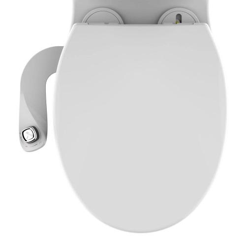 bioBidet SlimEdge Non-Electric Bidet Attachment System in White (no test)
