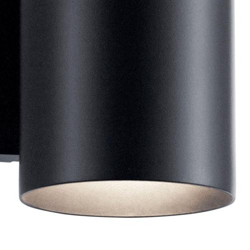 Independence 7 in. 1-Light Black Outdoor Hardwired Wall Lantern Sconce with No Bulbs Included (1-Pack)