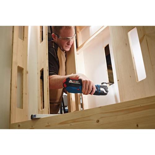Bosch Starlock Plus 3-Piece Brushless 18-Volt Variable Speed Oscillating Multi-Tool Kit