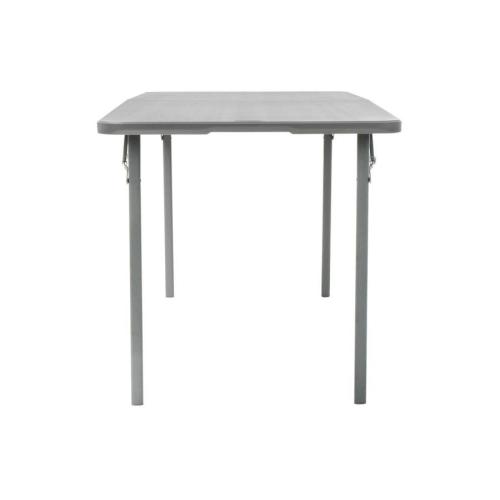 Cosco 3-ft x 6-ft Indoor or Outdoor Rectangle Resin Gray Folding Banquet Table