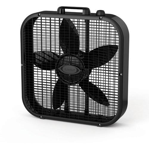 Lasko 22.56-in 3-Speed Indoor Black Box