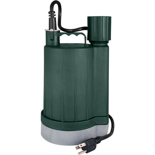 Zoeller 0.33-HP 115-Volt Thermoplastic Submersible Utility Pump