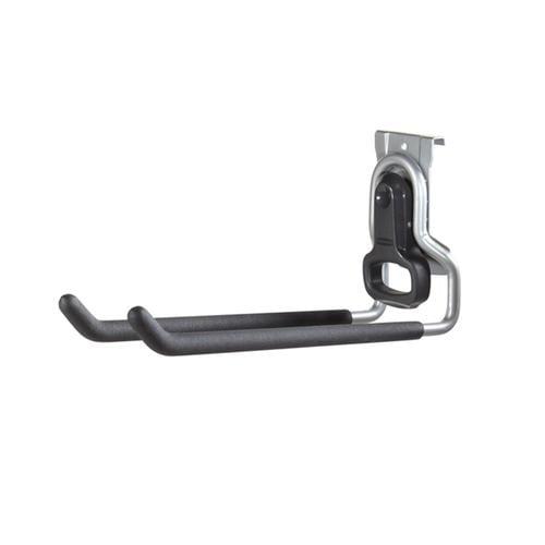 Rubbermaid FastTrack Garage Satin Nickel Steel Multipurpose Hook