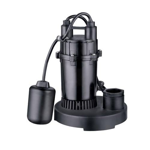 Utilitech 0.33-HP 115-Volt Aluminum Submersible Sump Pump