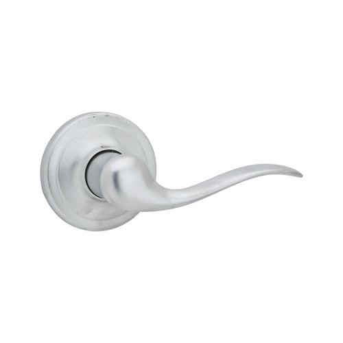 Kwikset Signature Tustin Satin Chrome Right-Handed Dummy Door Handle