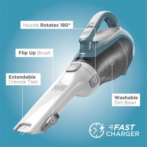 BLACK DECKER DUSTBUSTER 16-Volt Cordless Handheld Vacuum