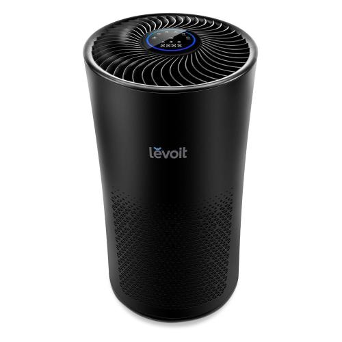 Levoit 3-Speed (Covers: 538-sq ft)  Black True HEPA Air Purifier ENERGY STAR
