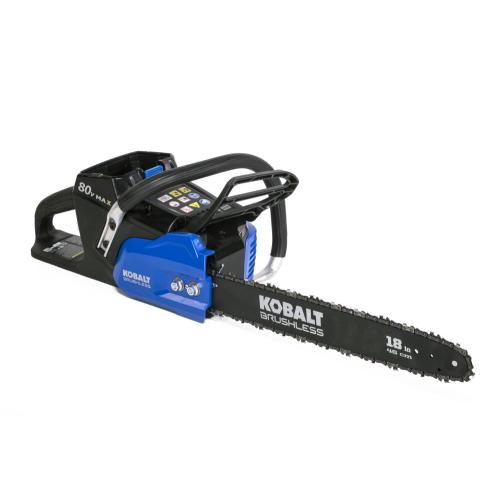 Kobalt 80-Volt Max 18-in Brushless Cordless Electric Chainsaw (Battery Not Included)
