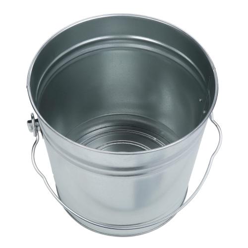 Behrens 6-Gallon Galvanized Steel Trash Can with Lid