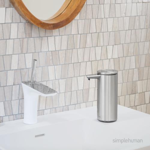 simplehuman simplehuman rechargeable sensor pump Brushed Stainless Steel Soap and Lotion Dispenser