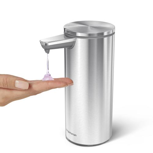 simplehuman simplehuman rechargeable sensor pump Brushed Stainless Steel Soap and Lotion Dispenser