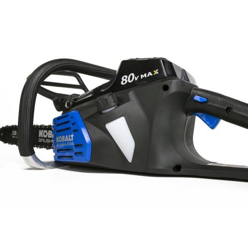 Kobalt 80-Volt Max 18-in Brushless Cordless Electric Chainsaw (Battery Not Included)
