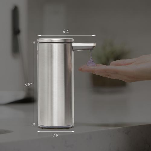 simplehuman simplehuman rechargeable sensor pump Brushed Stainless Steel Soap and Lotion Dispenser
