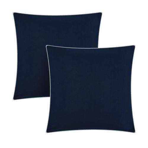 24-Piece Navy King Chic Home Design Dinah Comforter Set