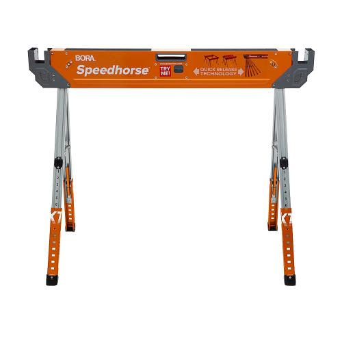 BORA 2-Pack 3-in W x 36-in H Adjustable Steel Saw Horse (1500-lb Capacity)