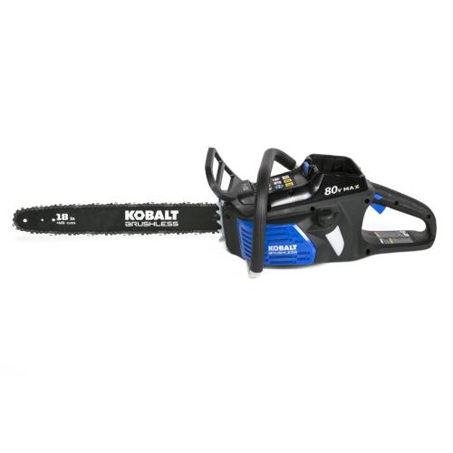 Kobalt 80-Volt Max 18-in Brushless Cordless Electric Chainsaw (Battery Not Included)