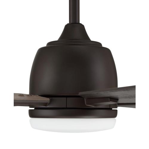 Harbor Breeze Bradbury 60-in Bronze LED Indoor Ceiling Fan with Light (6-Blade)