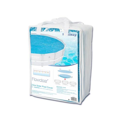 Bestway 18-ft x 18-ft Polyethylene Leaf and Debris Pool Cover