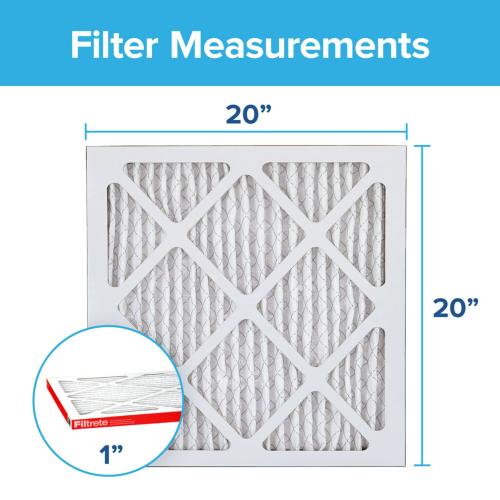 Filtrete 20-in x 20-in x 1-in 1085 MPR Allergen Defense Extra 2-Pack Electrostatic Pleated Air Filter