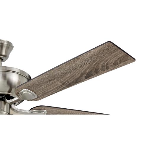 Harbor Breeze Sailor Bay 52-in Brushed Nickel LED Indoor Ceiling Fan with Light (5-Blade)