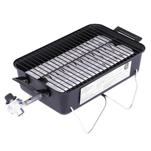 Char-Broil Black 11000-BTU 187-sq in Portable Gas Grill