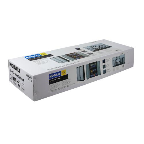 Kobalt 48-in W x 72-in H x 18.5-in D Steel Freestanding Garage Cabinet