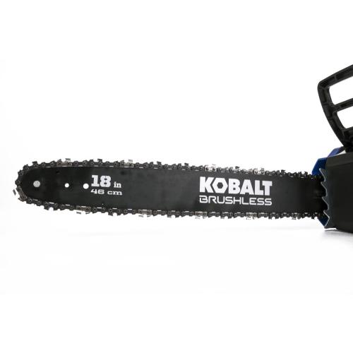 Kobalt 80-Volt Max 18-in Brushless Cordless Electric Chainsaw (Battery Not Included)