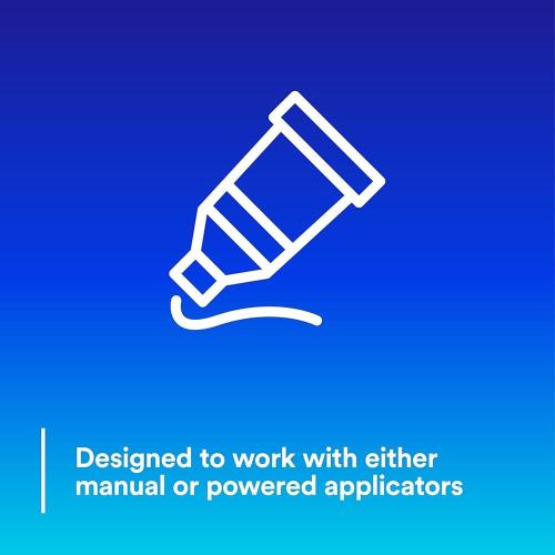 3M Urethane Super Fast Adhesive — 10 Oz. Cartridge, Black, 10–15 Minute Work Time, Model# MMM8609 *MISSING TOP ATTACHMENT**