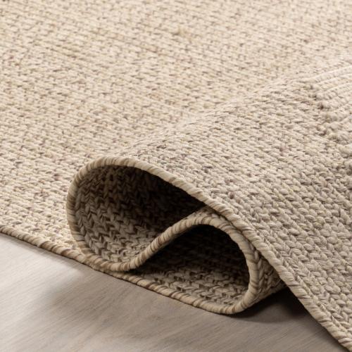 Owensby Braided Tan Indoor/Outdoor Rug 4' x 6'