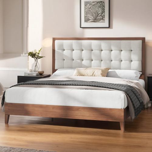 Behka Upholstered Platform Bed (NO TEST)