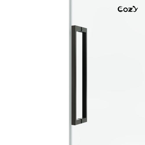 Glass shower door hardware TP-11 series bag  C of ABC Finish: Matte Black