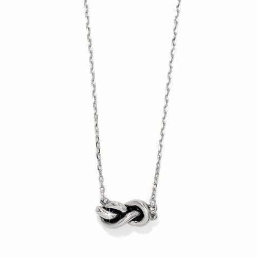 Brighton Interlok Single Knot Petite Necklace