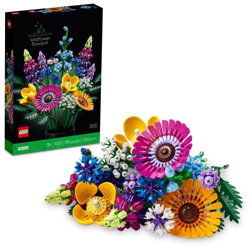 939Pc LEGO Botanical Collection Icons Building Kit Multicolored 939 pc