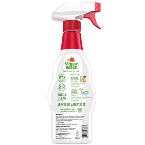 3pk Veggie Wash Fruit and Vegetable Wash 16 oz Liquid